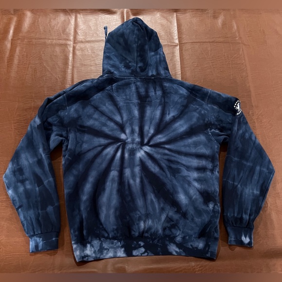 Barstool Sports Hungover Blue Tie Dye Hoodie Sweatshirt - Size XL - Picture 7 of 12